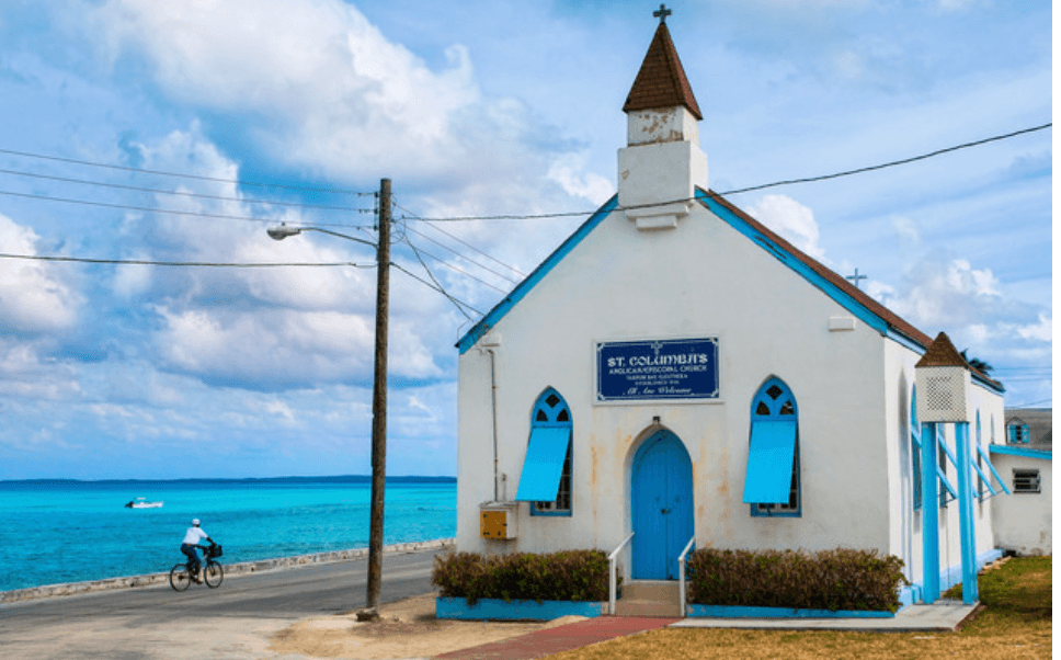 Tarpum Bay landscape